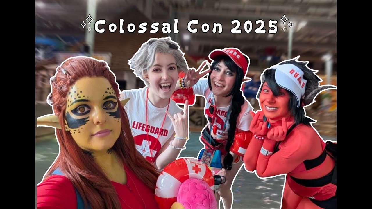 COLOSSAL CON PRIME 2025 VLOG!!