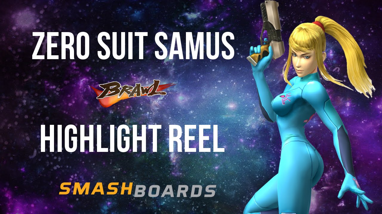 Zero Suit Samus SSBB Highlight Reel - Super Smash Bros. Brawl
