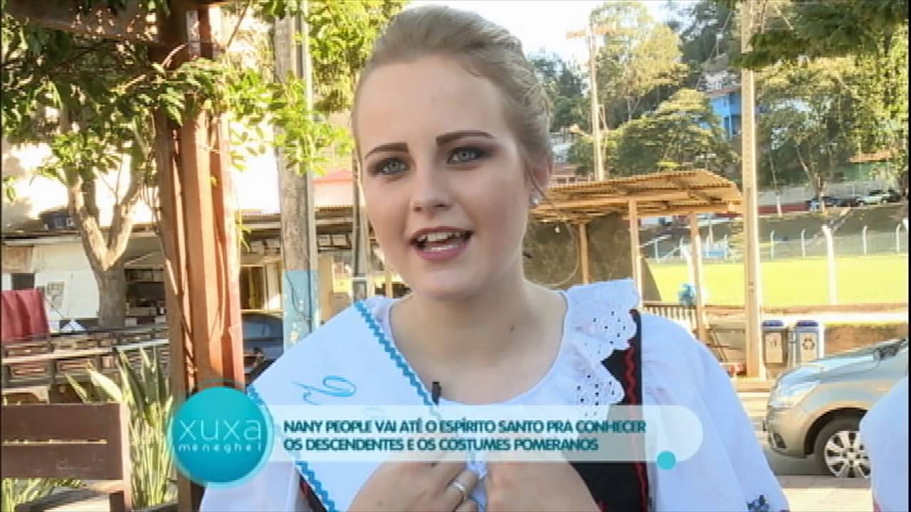 Nany visita cidade brasileira que mantém os costumes da Pomerânia