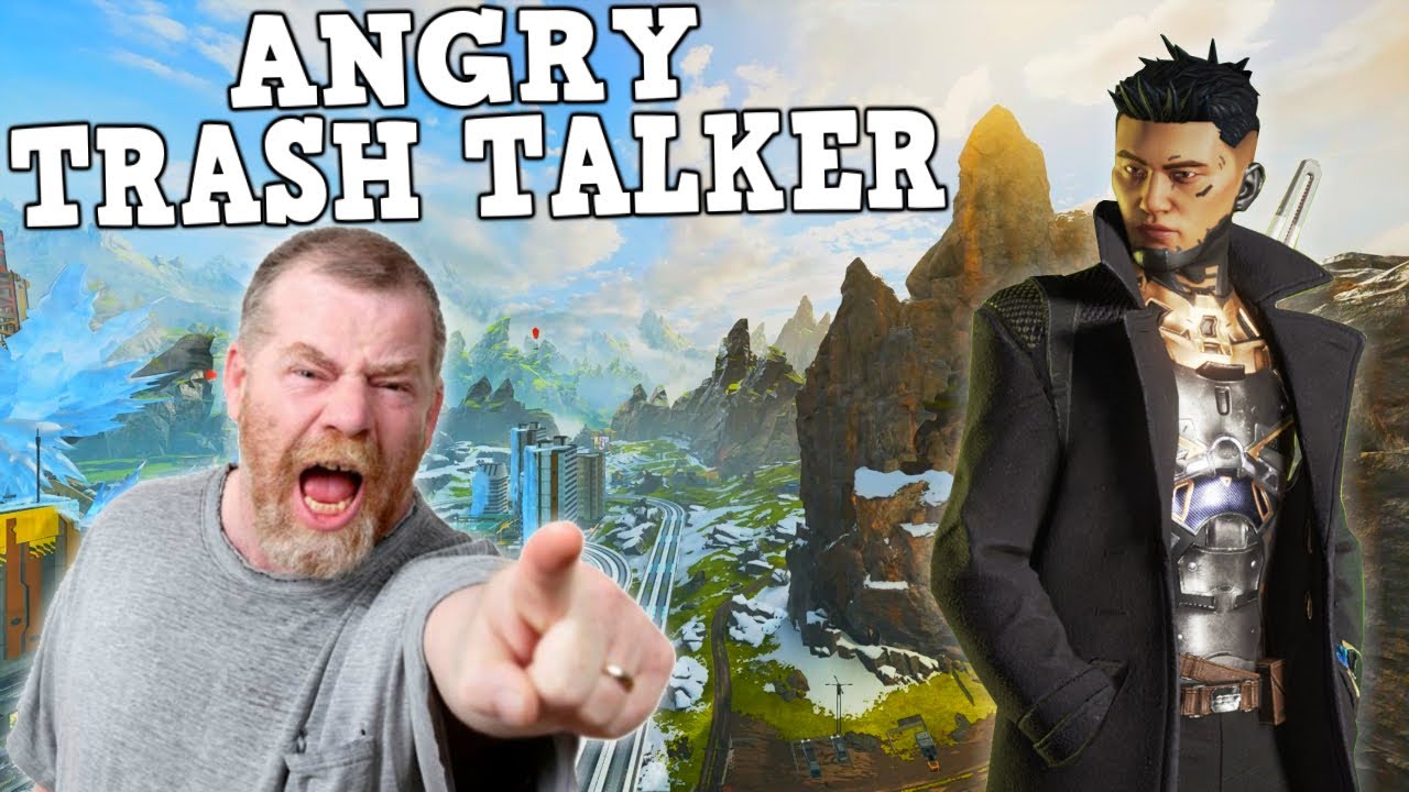 Roasting an Angry Trash Talker in Apex Legends