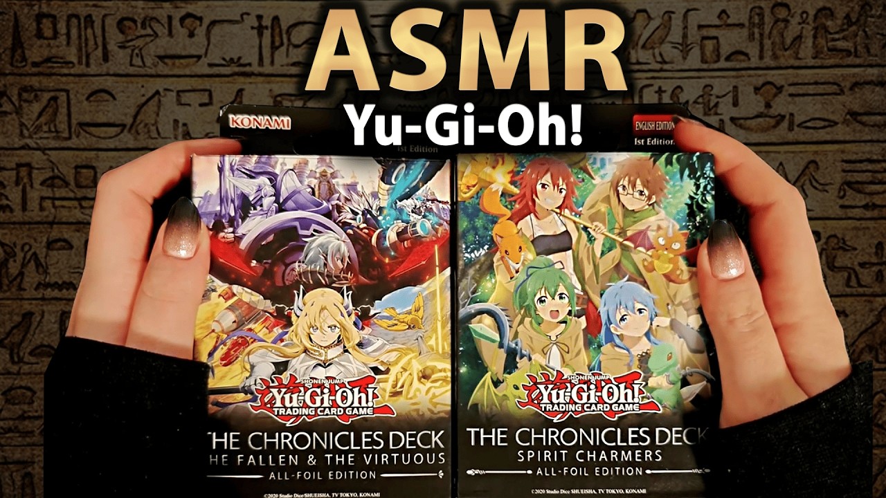 ASMR Yu-Gi-Oh! The Chronicles Deck Opening✨