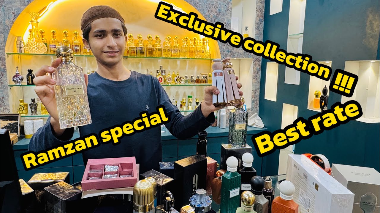 Exclusive collection attar & perfumes at Al zahra perfumes shop order fast watch full video 