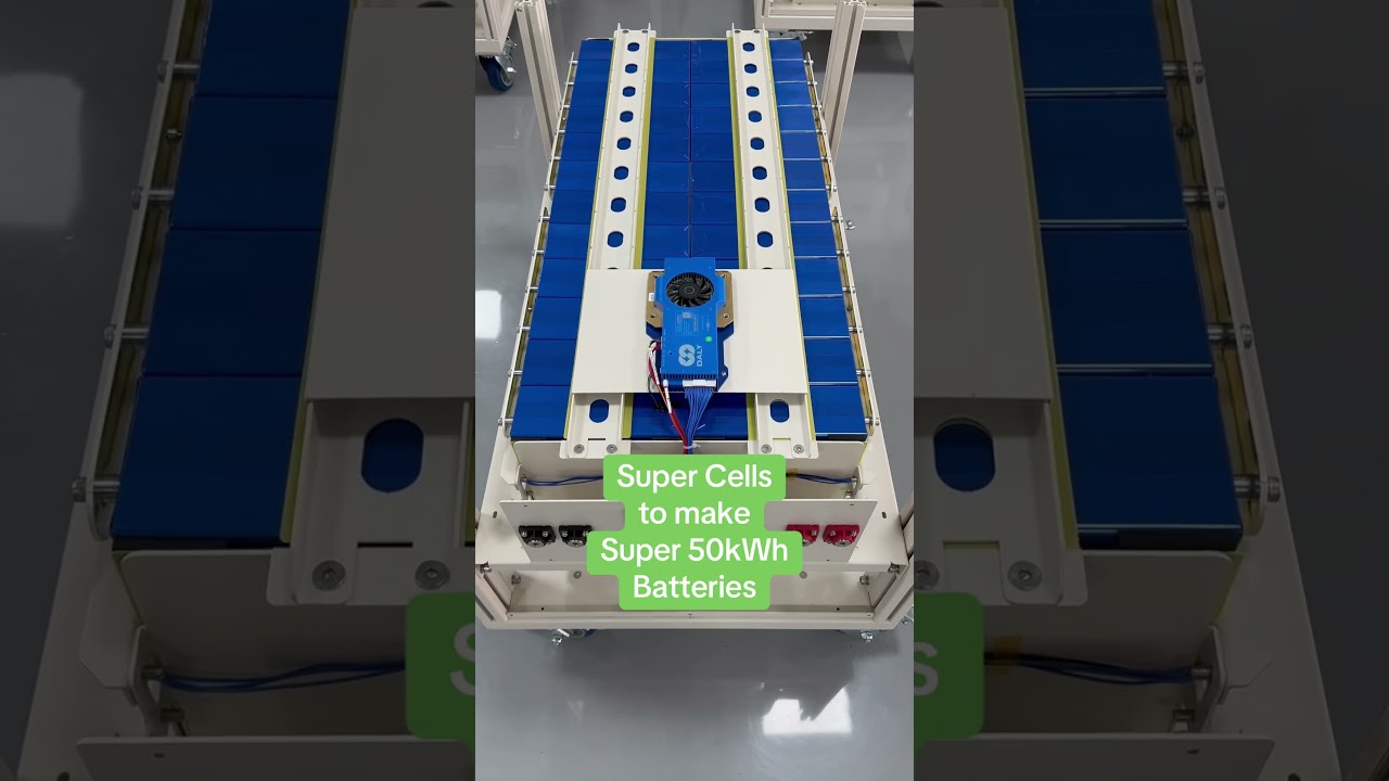 Super battery cells to make super 50kWh battery #lifepo4battery #anethic_testlabs #factory #ANETHIC