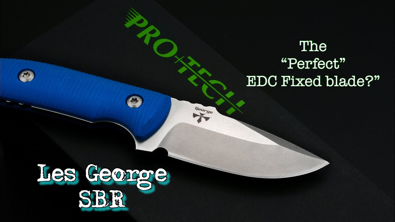 Protech/Les George SBR Fixed Blade - Kaviso exclusive