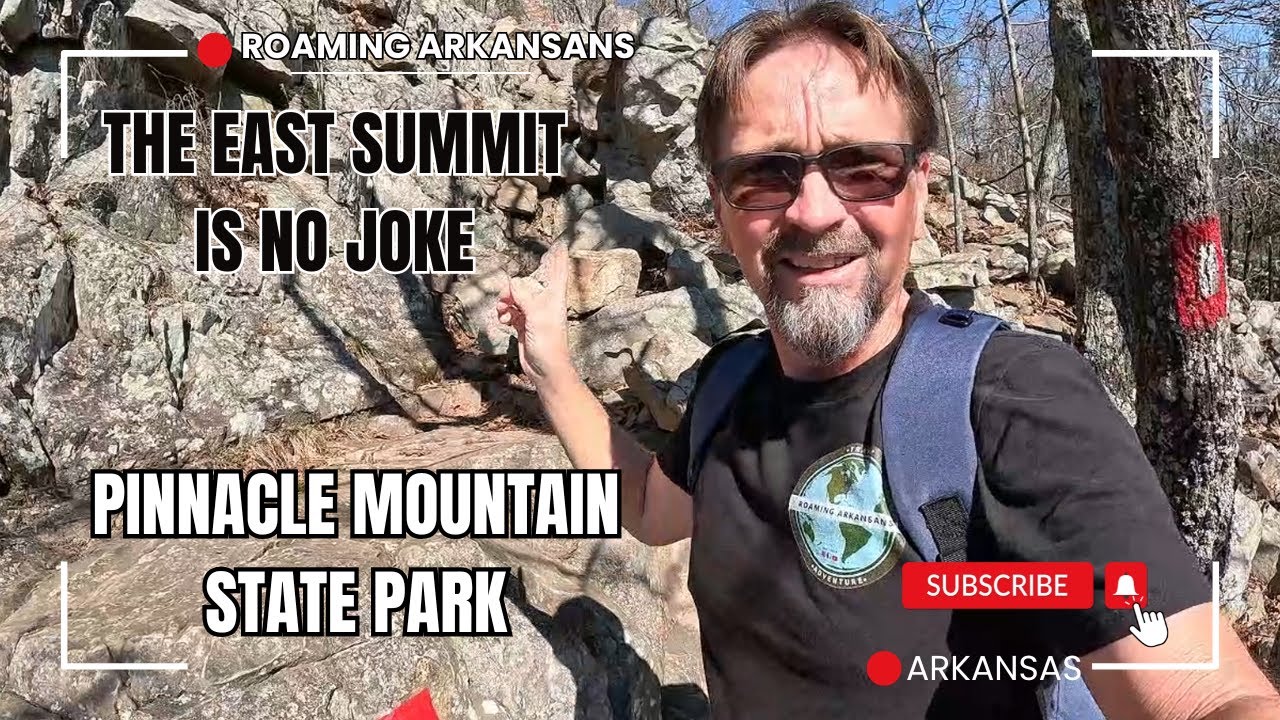 Hiking or Rock Climbing?! Caution! Be Prepared! - Pinnacle Mountain State Park | Arkansas
