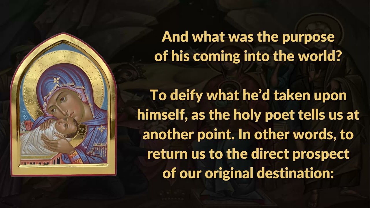 Without Christ, nothing makes sense