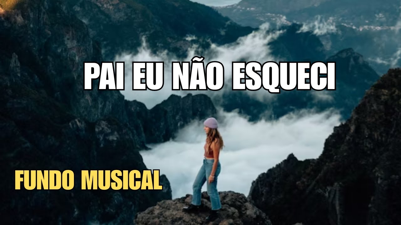 LINDO FUNDO MUSICAL DE PAI EU NÃO ESQUECI JOÃO IGOR  DEVOCIONAL, MINISTRAÇÃO, ORAÇÃO  PIANO