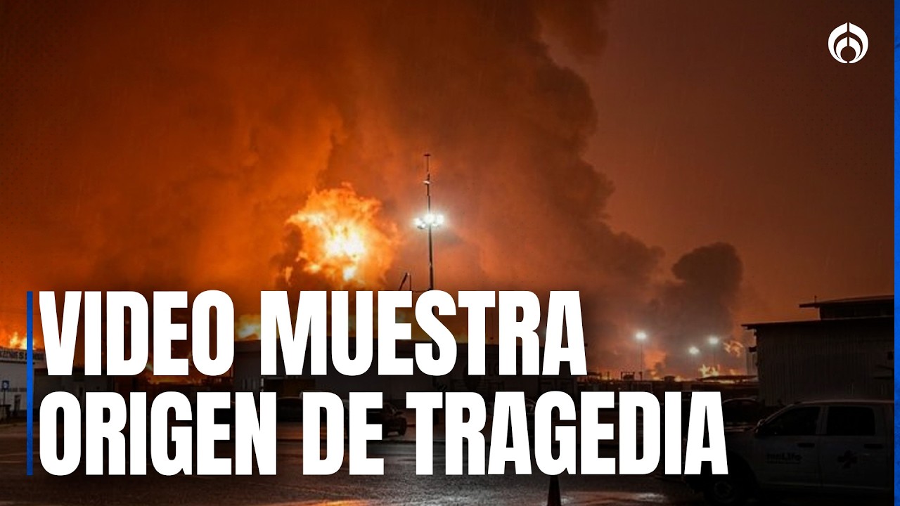 “No fue un rayo”: video revela qué causó explosión en Dos Bocas