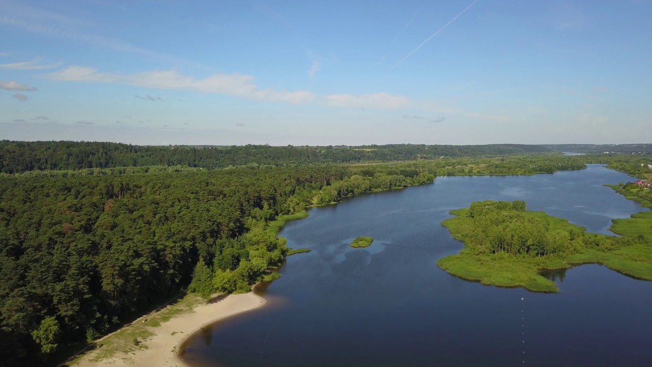 Virš Lietuvos: Lampėdžių karjeras prieš rekonstrukciją iš drono skrydžio, Kaunas, 4K drone Lithuania