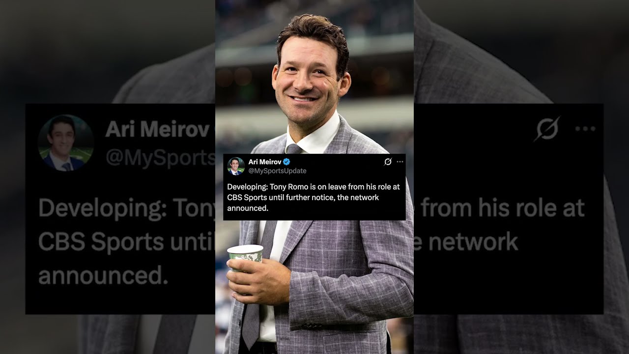 Tony Romo Gets FIRED By CBS & REPLACED by JJ Watt?!