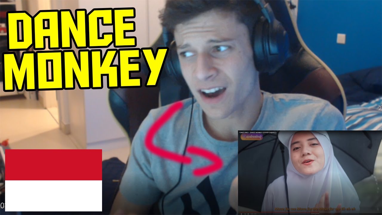 *REACTION* TONES AND I - DANCE MONKEY (Indonesian Cover by Cheryll)