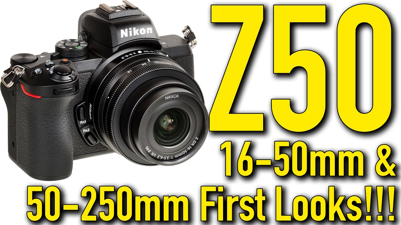 Nikon Z50, 16-50mm & 50-250mm Unboxing