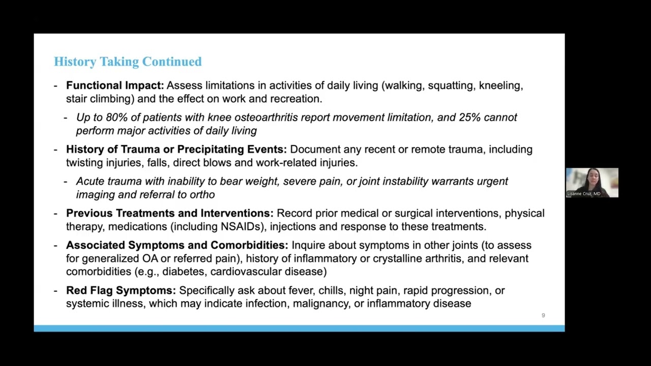 Evaluation and Management of Common Knee Pathologies
