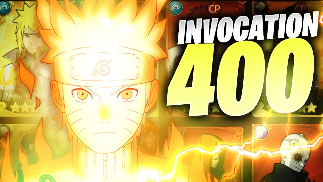 400 INVOCATIONS GRATUITES ET MINATO UR OFFERT SUR UN JEU NARUTO MOBILE WTF !