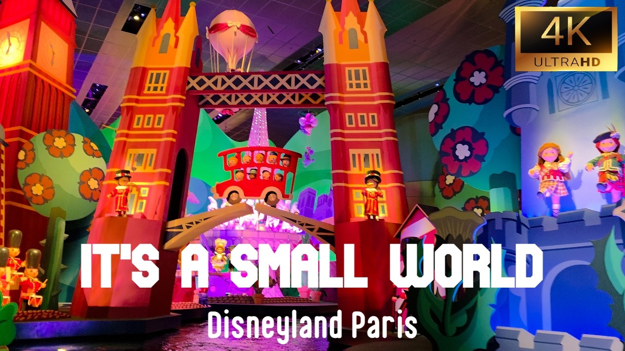 It's a Small World Ride | Most Epic Ride of Disneyland Paris | 4K Highlights | On Ride | POV | 2025