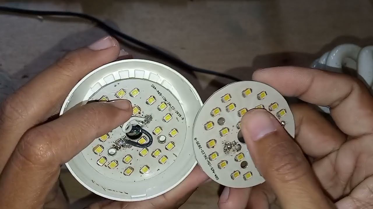 CARA MUDAH Ganti mata lampu LED yang putus
