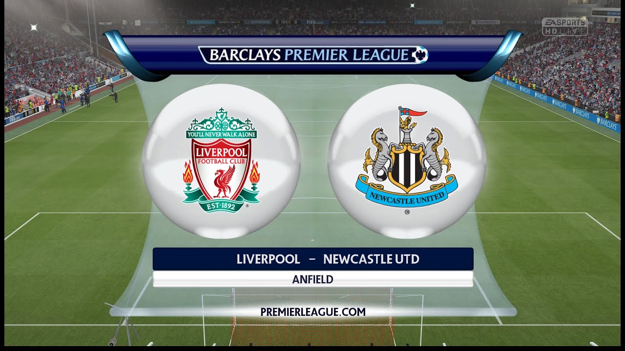 Fifa 15 Чемпионат Англии третий тур Liverpool - NewCastle Utd