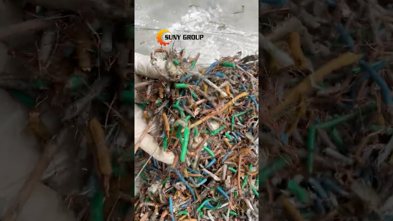 Efficient Cable Recycling with Mini Wet Copper Separator | For Oily & Soft Wires