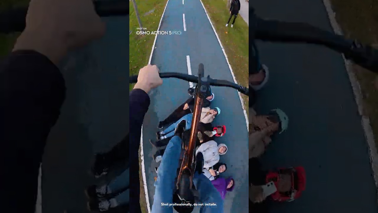That third jump was TOO close 🫣 DJI Osmo Action 5 Pro 🎬 @CanAzaz #bmxlife
