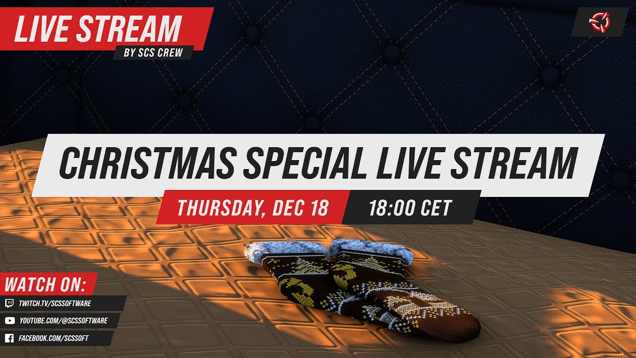 SCS Software Christmas Special Livestream 🎅🎁