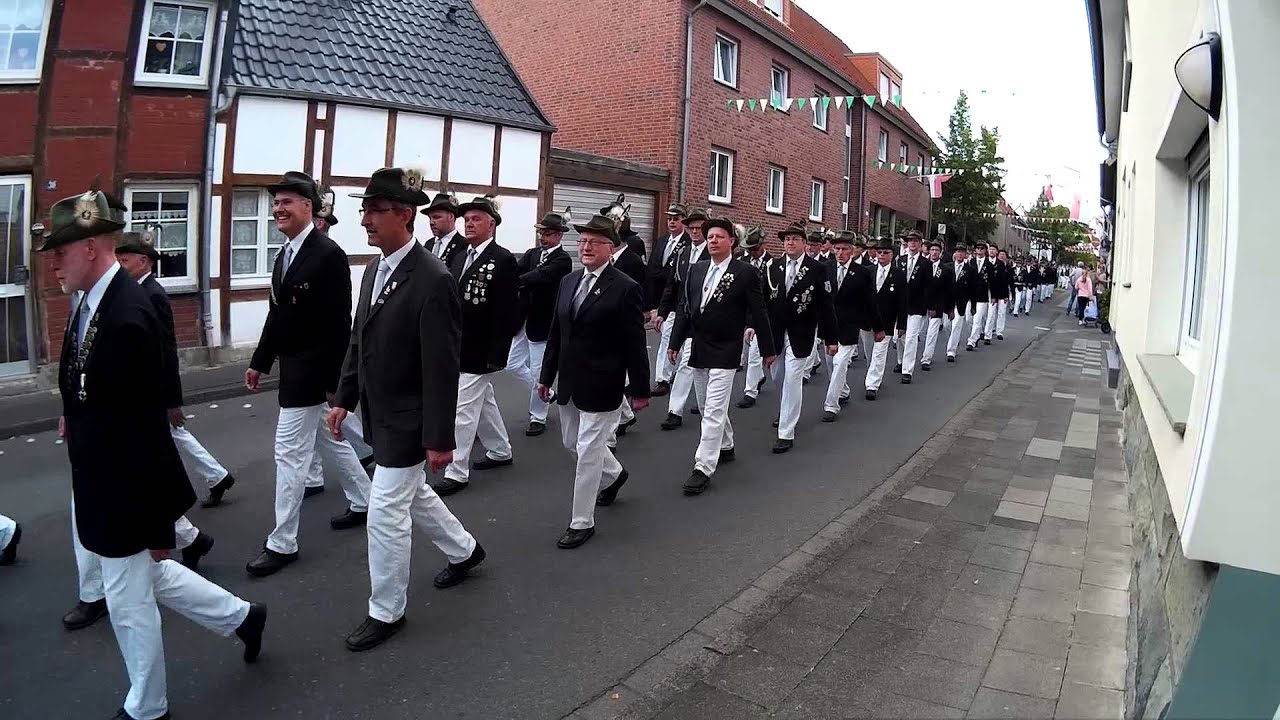 Fanfarenzug am Freudenberg in Wadersloh beim Schützenfest 2015