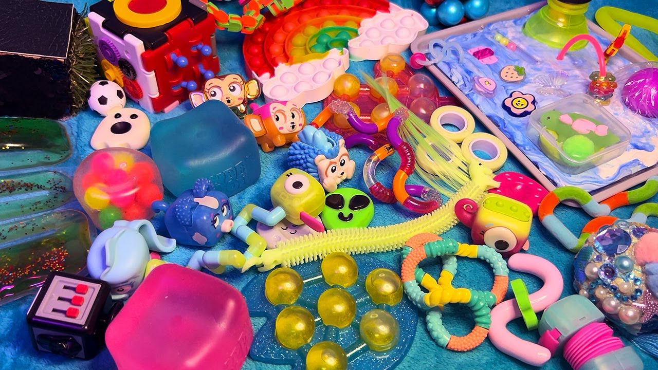 ASMR My Entire Fidget Collection (Whispered)