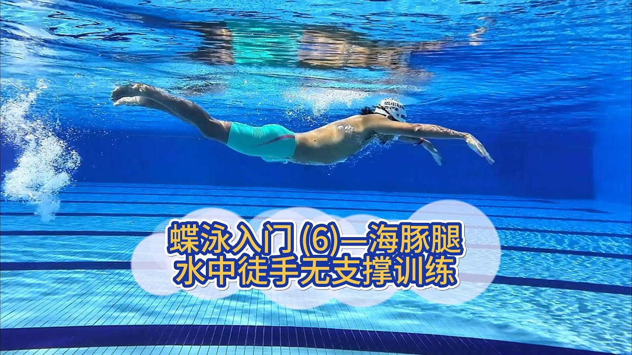 蝶泳入门（6）海豚腿，徒手无支撑水中训练