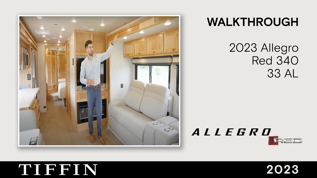 A Closer Look: The 2023 Tiffin Allegro RED 340 - 33 AL