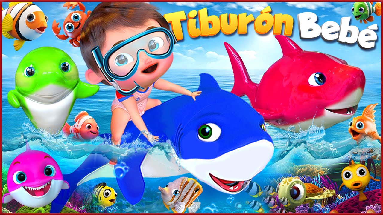 Nada, Bebé Tiburón | canciones infantiles y rimas infantiles  @SuperLucaEspanol