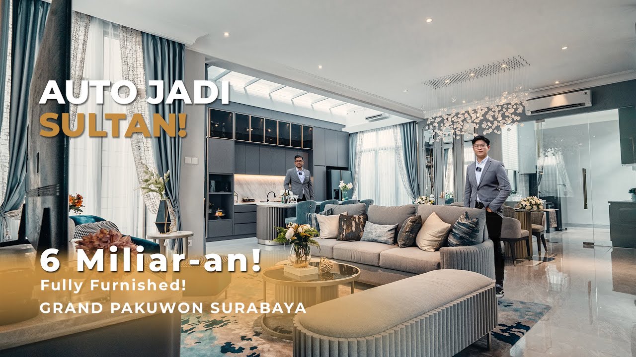 INI RUMAH SULTAN PALING MURAH SEJAGAD RAYA! SALFOK SAMA KITCHEN NYA! | Hamilton Grand Pakuwon