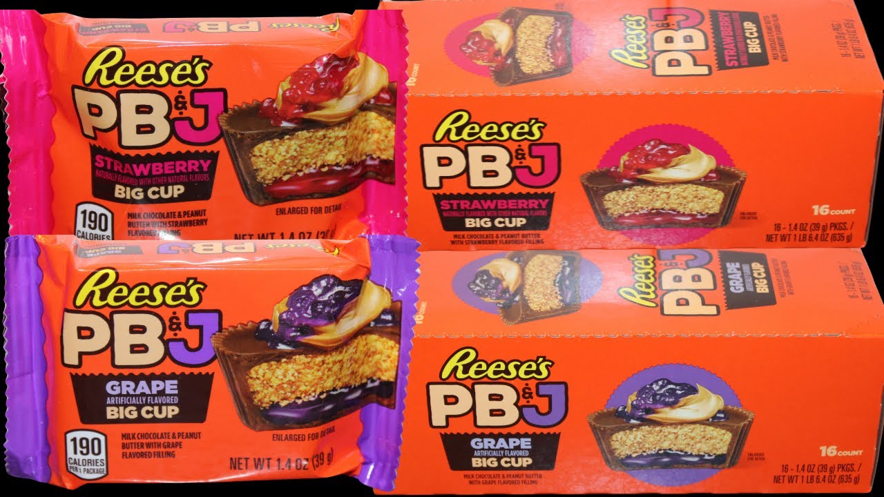 Reese’s PB&J Big Cup: Strawberry & Grape Review