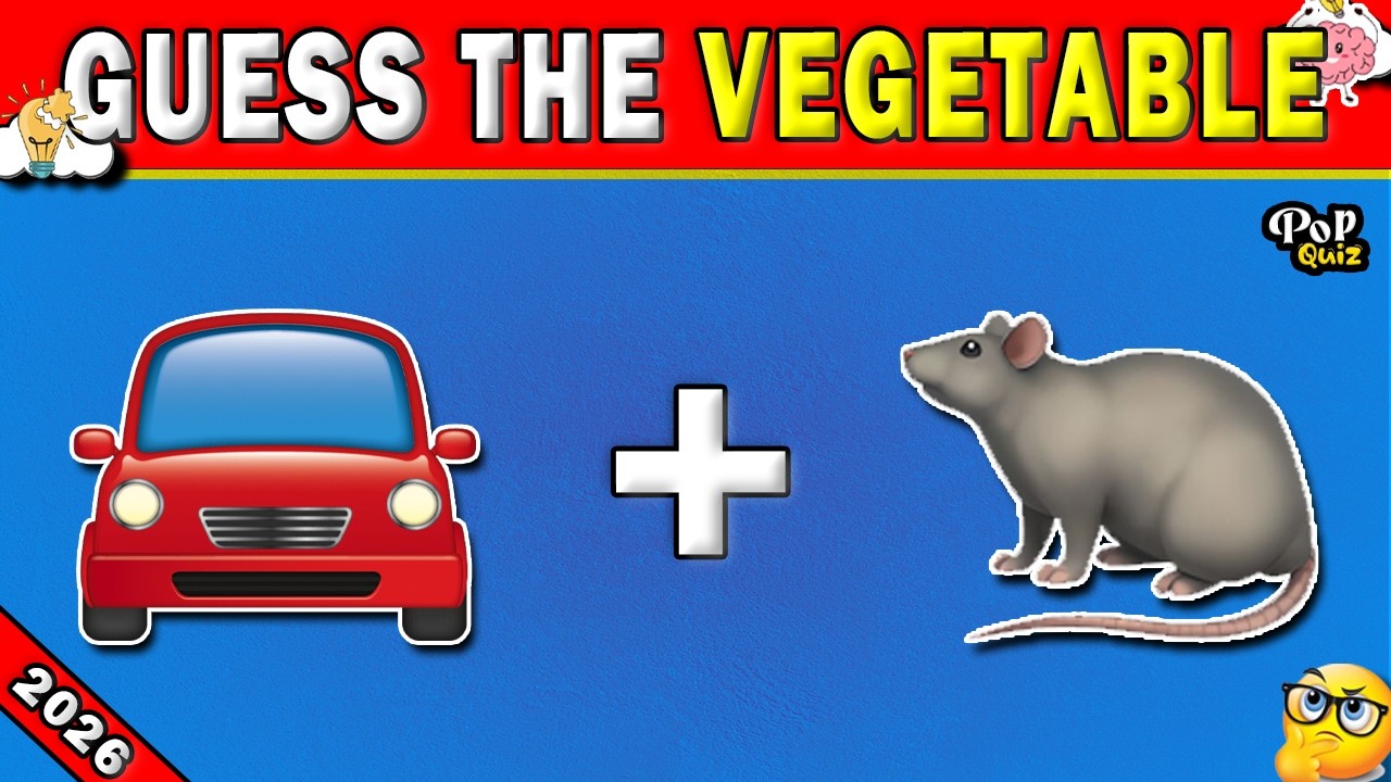 Guess the Veggies! Are You Ready?