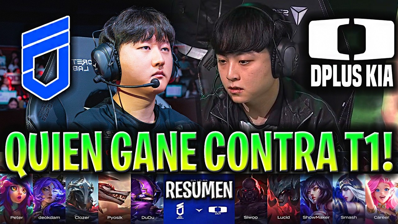 EL GANADOR SERÁ EL RIVAL DE T1! 😱SERIE MUY ÉPICA!🔥 | DK vs DNS Resumen Completo LCK Cup