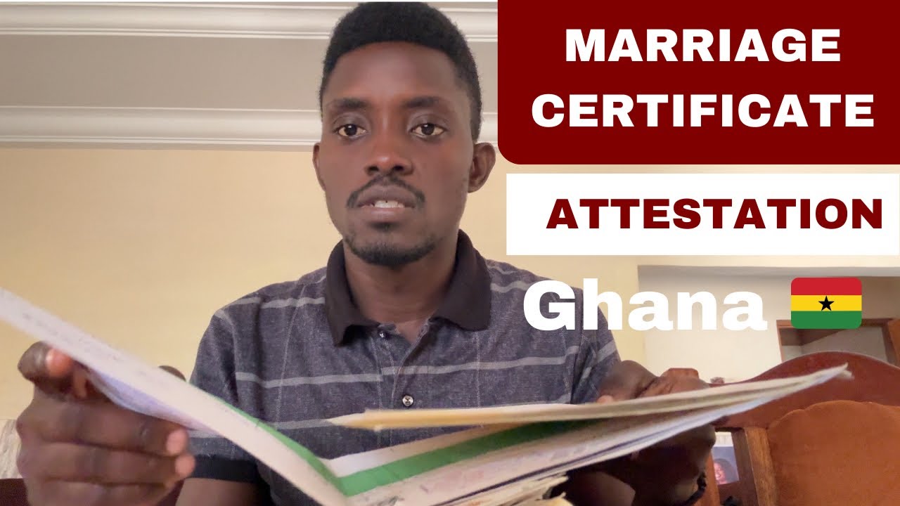 How to Attest a Certificate from Ghana 🇬🇭 | Marriage Certificate Attestation & Legalization 