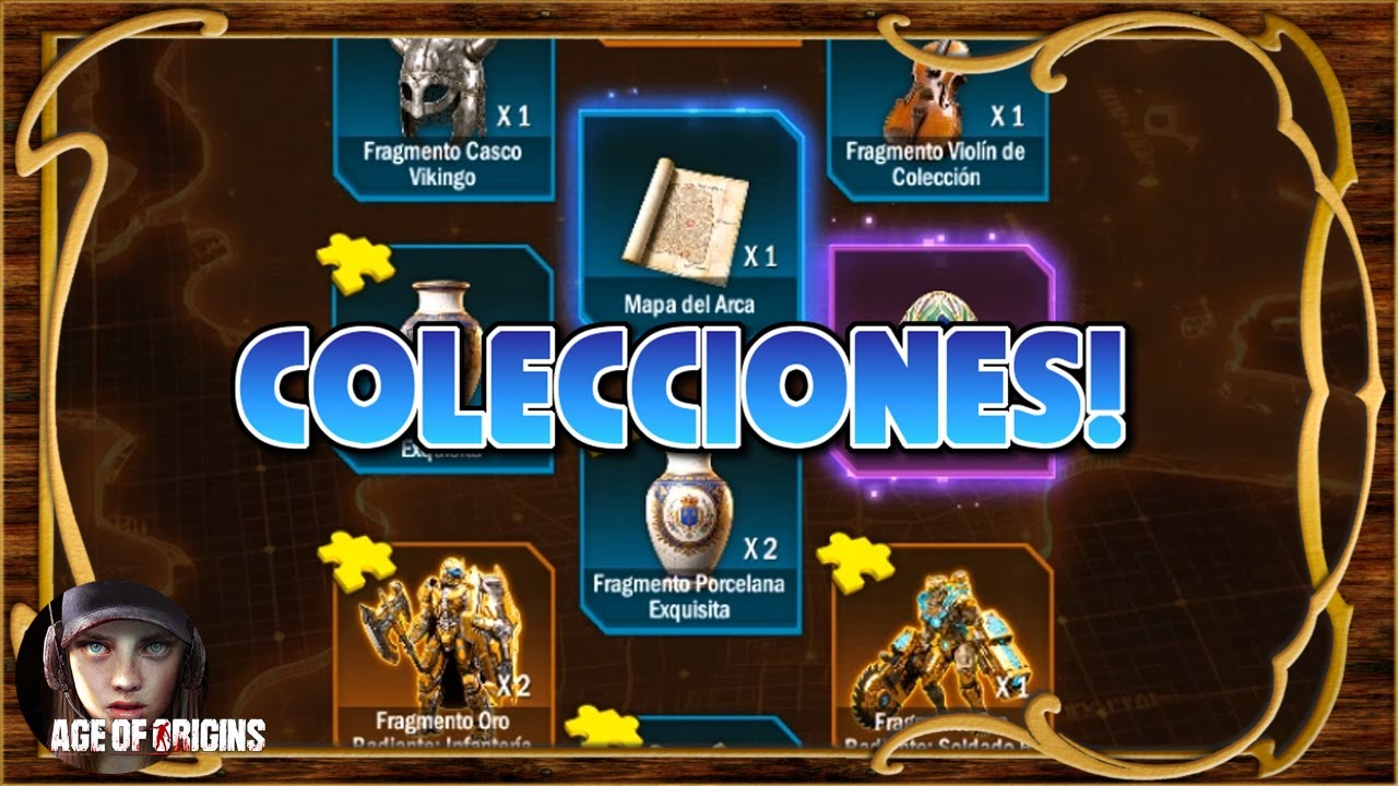 Colecciones! Nueva actualización! Cargada de potenciadores! - Age of Origins ES