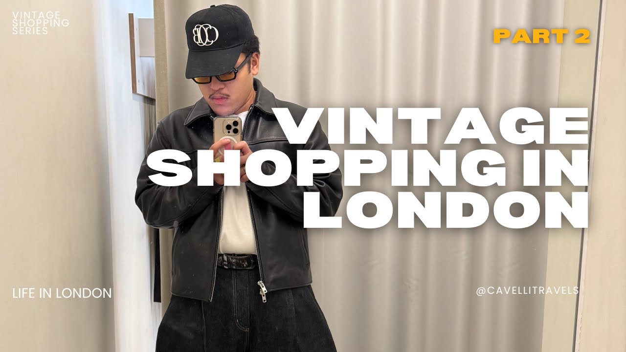 VINTAGE SHOPPING IN SHOREDITCH PART 2! - LIFE IN LOND