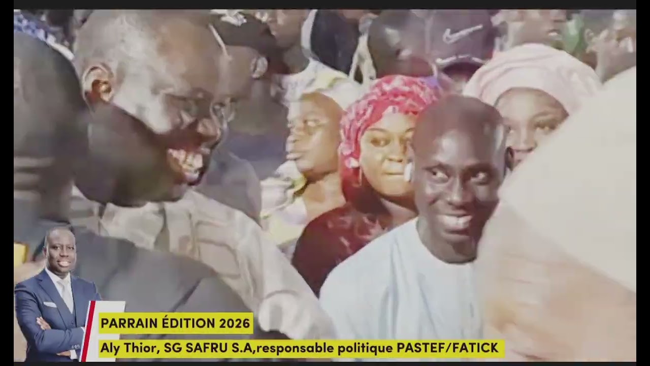 Aly Thior,SG SAFRU S.A  parrain  édition 2026. ARÈNE BIRAME TENING NDIAYE NDIAYE 