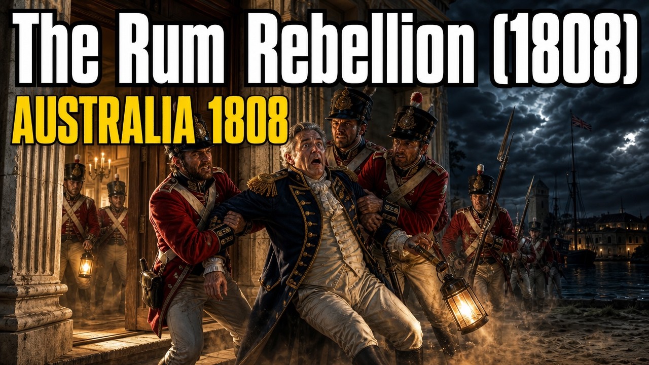 The Night Australia's Army Arrested Its Own Governor | The Rum Rebellion (1808)