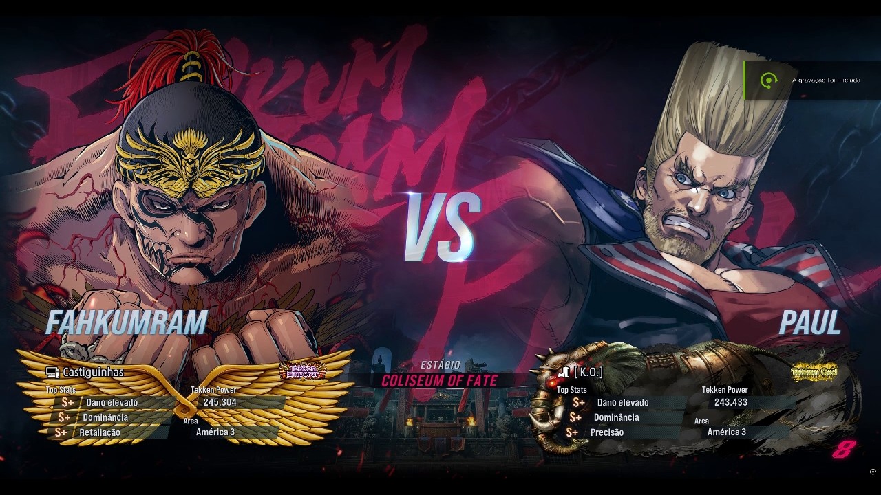 #tekken8  You're history! 