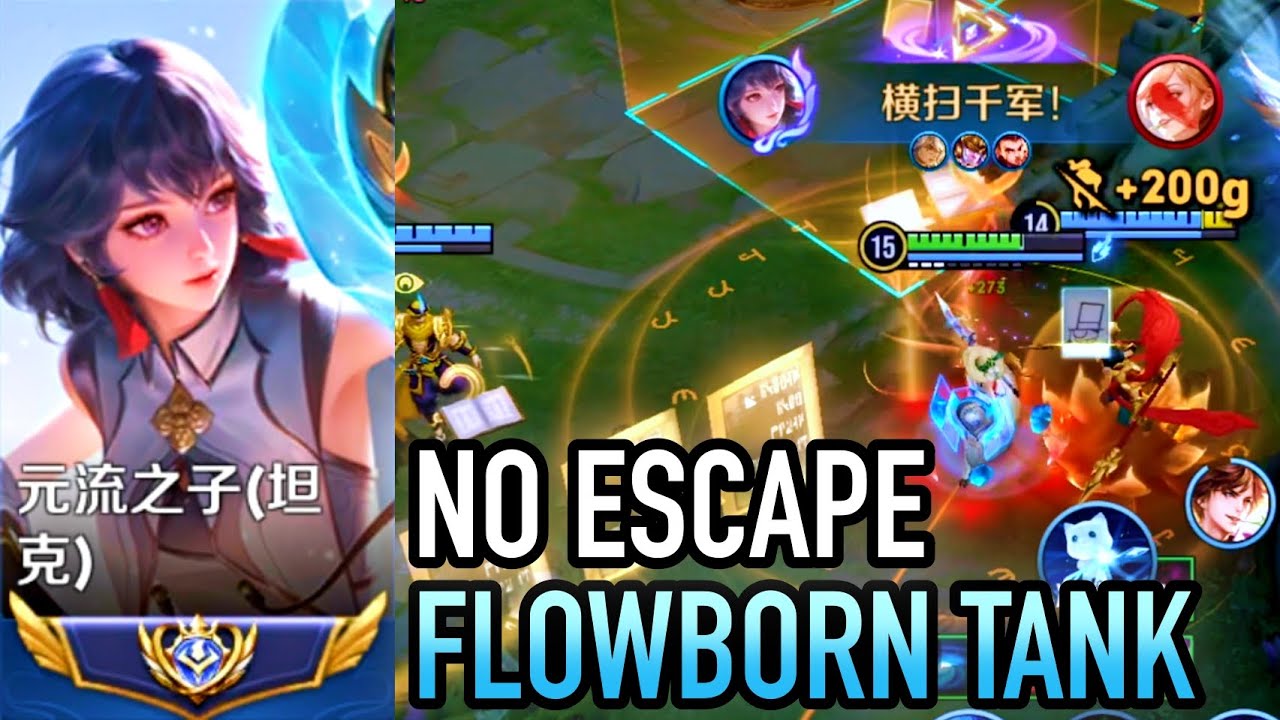 TOP 1 FLOWBORN TANK Build - Honor of Kings