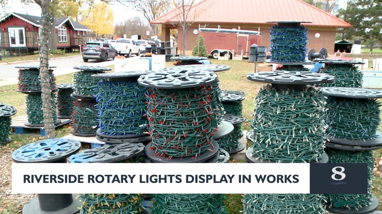 Riverside Rotary Lights display in the works