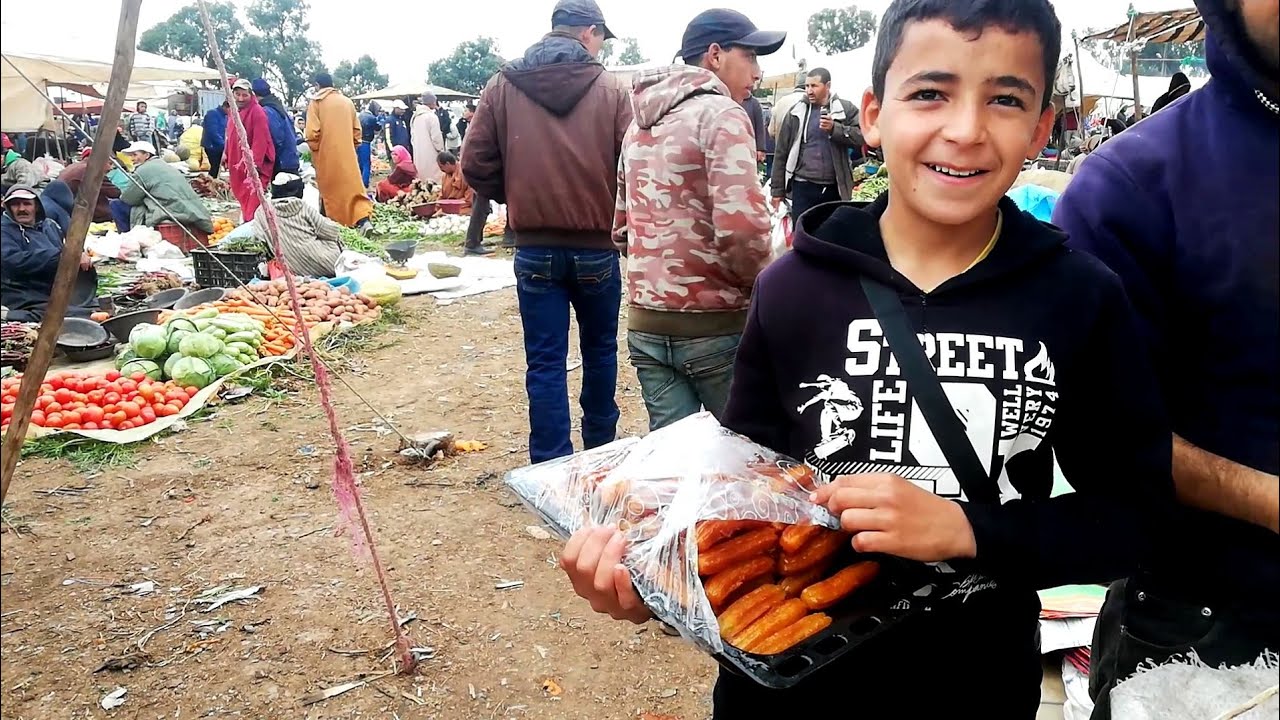 جولة في السوق المغربي أجي تسوق معانا و تشوف خيرات البلاد