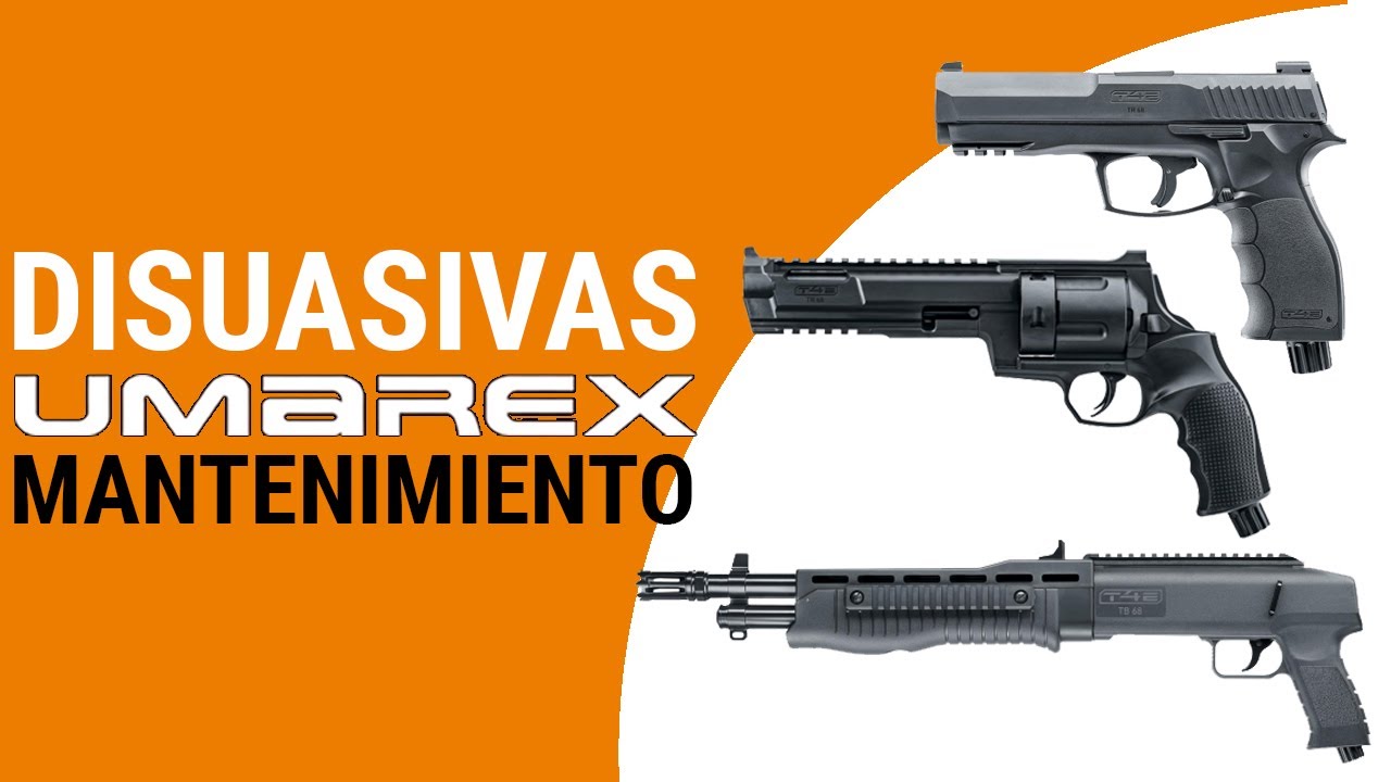 DISUASIVAS UMAREX: Cómo hacer el mantenimiento?