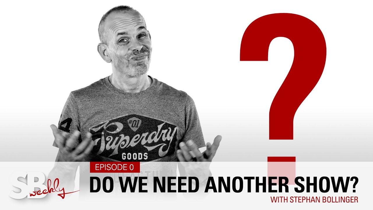 Do we need another YouTube show for photographers?   [SBWeekly Episode Zero]