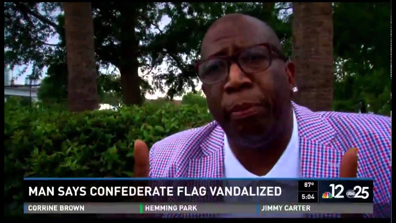 Jacksonville lawyer John Phillips discussed the first amendment and vandalism