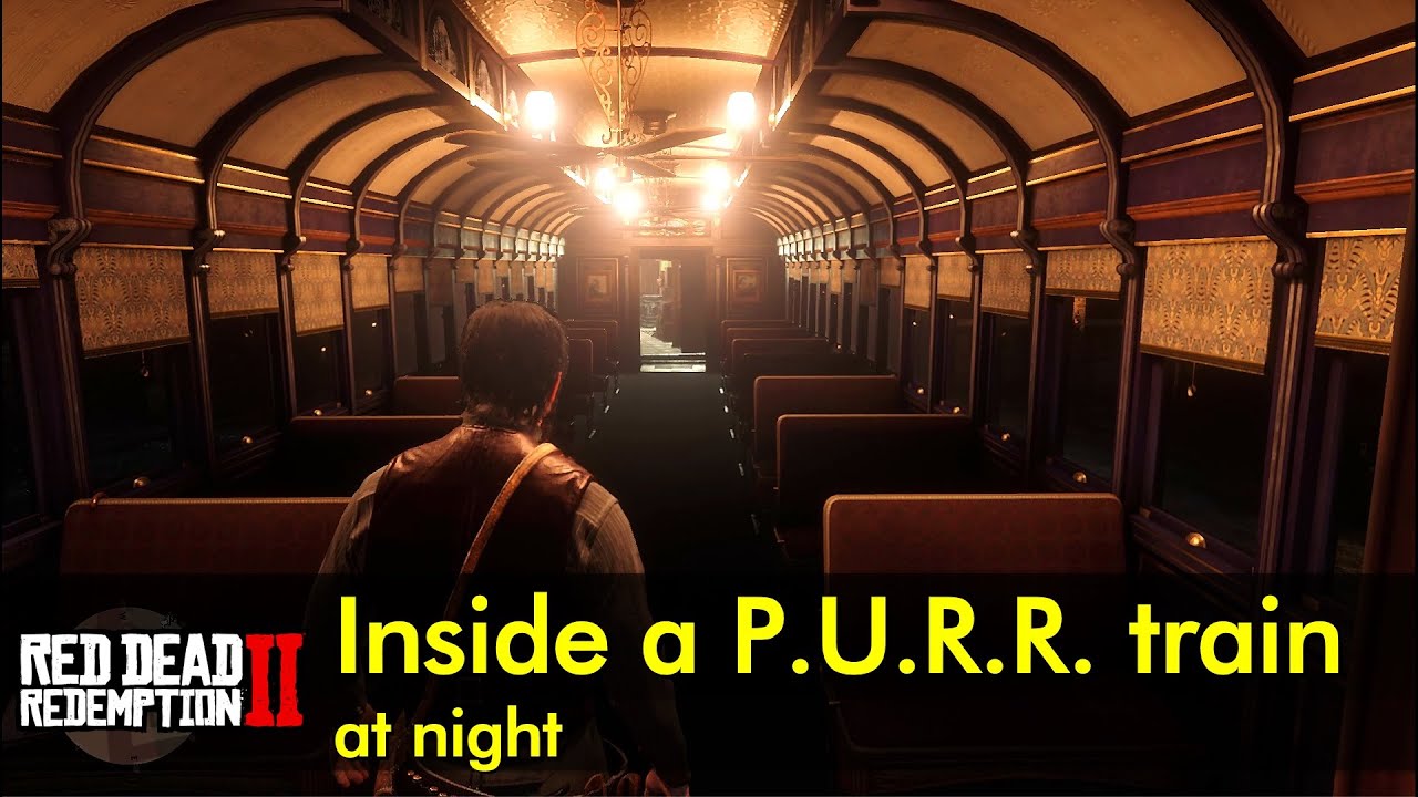 PURR night interior tour | Red Dead Redemption 2