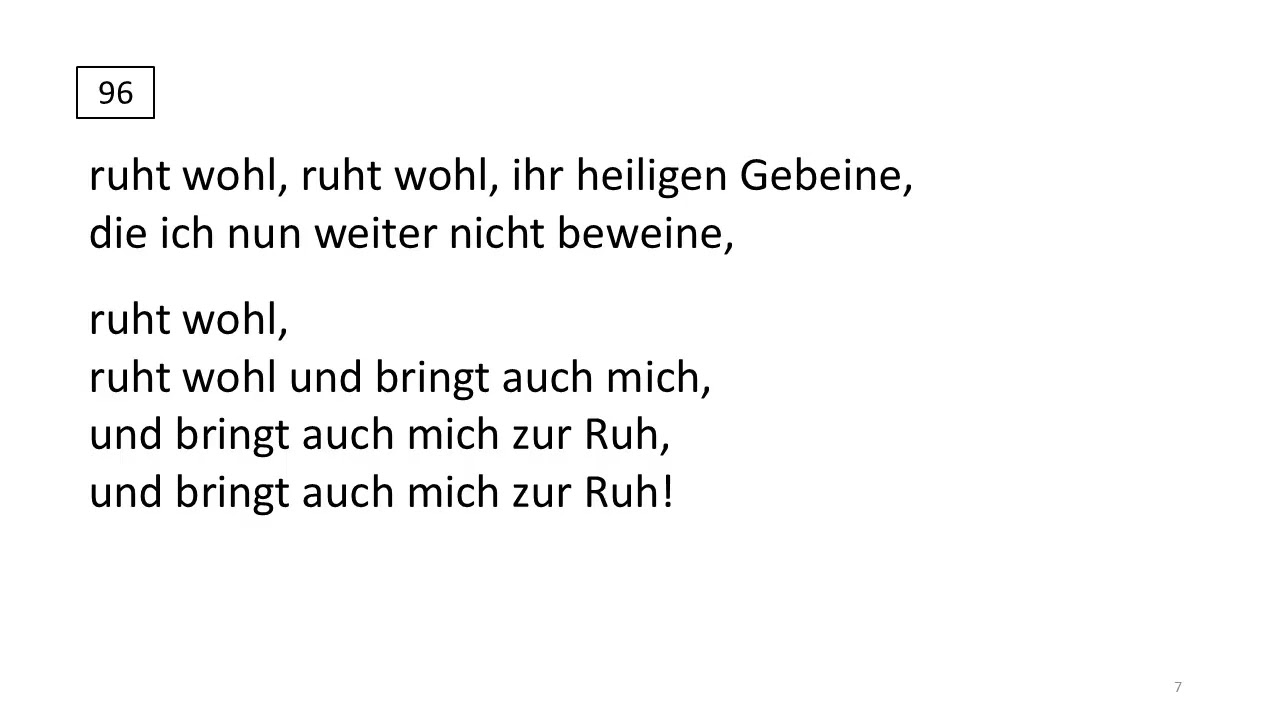 Johannes Passion Chorus Practice 39 - 40 (Soprano)