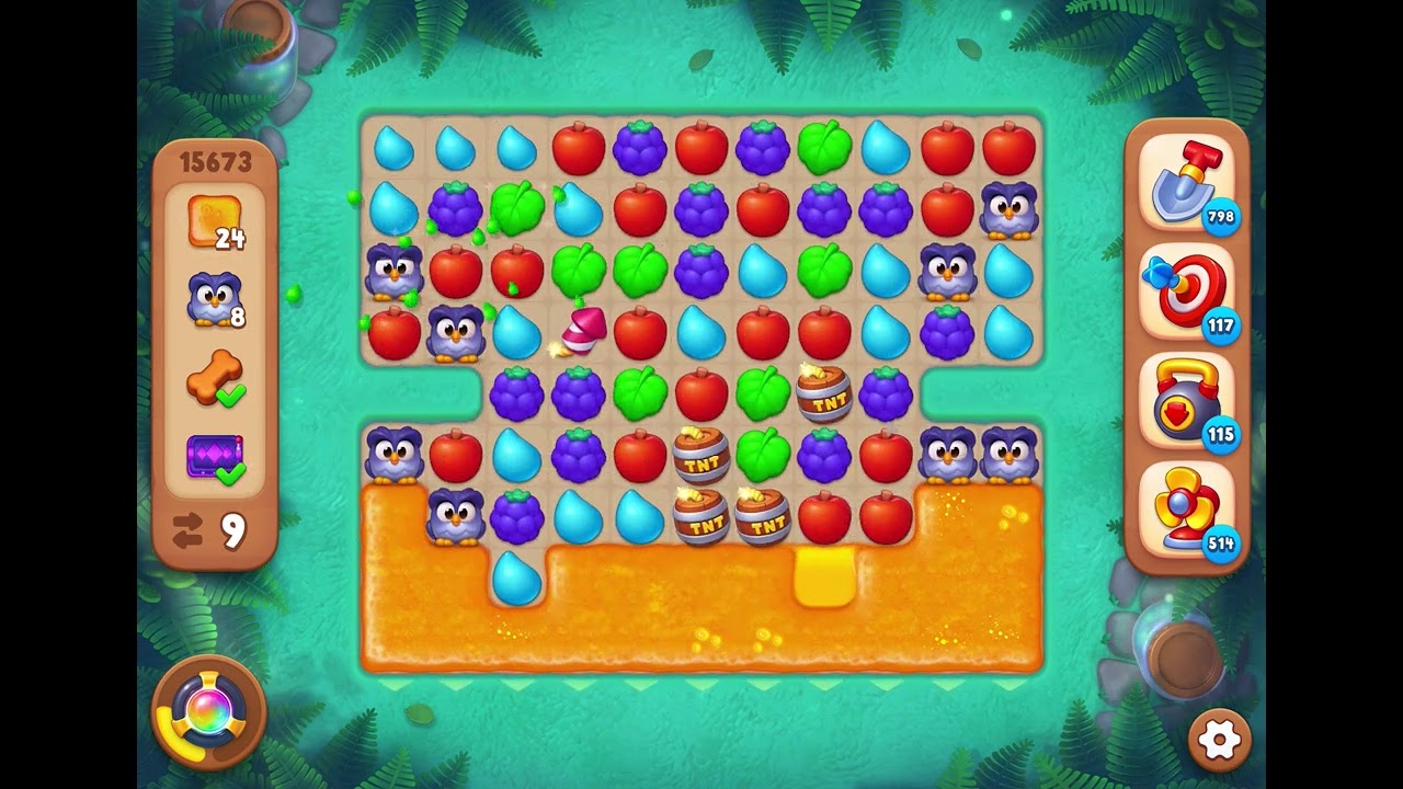 GardenScapes Level 15673 no boosters 