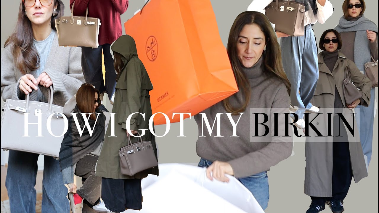 My Hermes Birkin Bag Story | With Lots of Casual Chic Outfit Ideas | Current Favorites