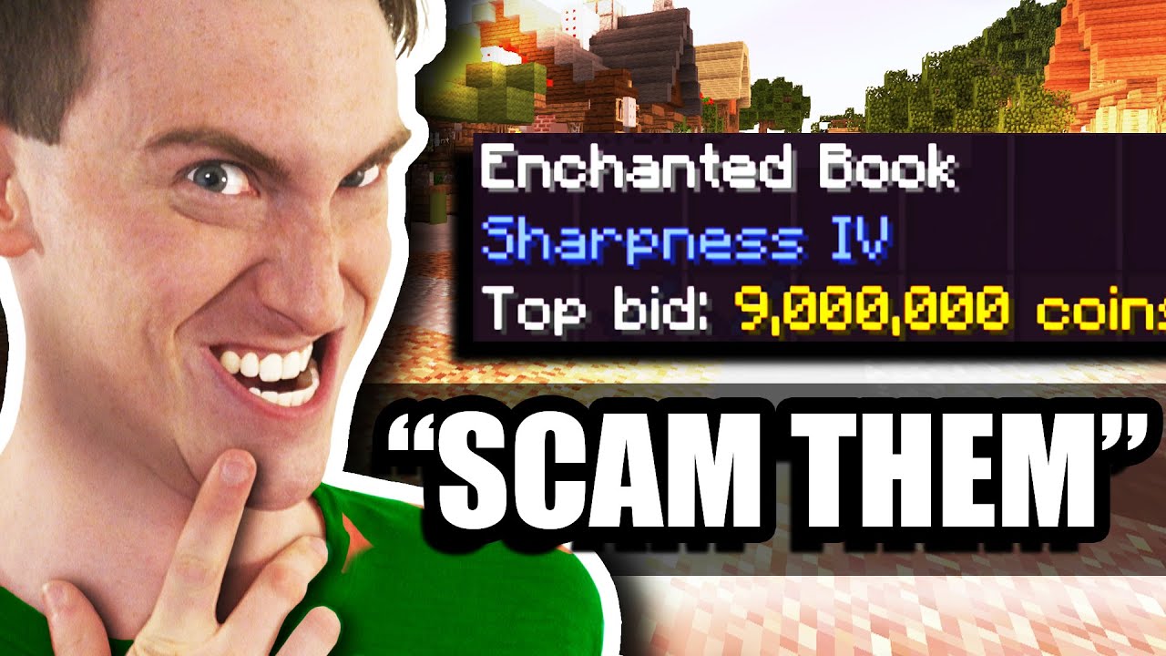Как обмануть Hypixel SkyBlock (легкие деньги)